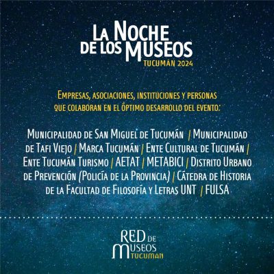 Placa Noche de los Museos